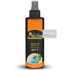 تصویر روغن آفتاب برنزه کننده مدیسان 