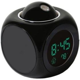 تصویر ساعت رومیزی دیجیتال مدل CJ2028 ا LCD CLOCK LCD CLOCK