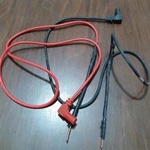 تصویر سیم مثبت منفی اهم متر جفت 