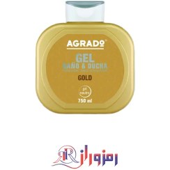 تصویر شامپو بدن آگرادو Agado مدل Gold حجم 750 میل 