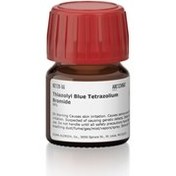 تصویر پودر MTT (رنگ تترازولیوم) برای بررسی تاثیر داروها و مواد بر سلول ها 