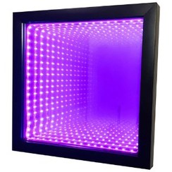 تصویر آینه بینهایت(70*70سانتی متر) RGB ریموت دار infinity mirror