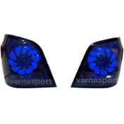 تصویر چراغ خطر اسپرت 111 طرح فراری فولکالر تنظیم با گوشی Sport hazard light 111 design Ferrari folklor set with phone