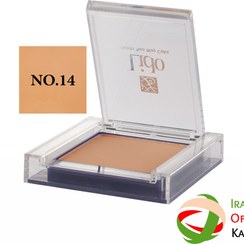 تصویر پنکک دوکاره لیدو شماره TCP14 حجم 13 گرم Lido Skinfit Tow Way Cake No.TCP14 , 13g