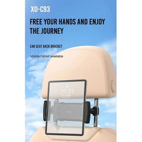 تصویر هولدر موبایل و تبلت صندلی عقب خودرو ایکس او XO Car Rear Seat Tablet Holder C93 