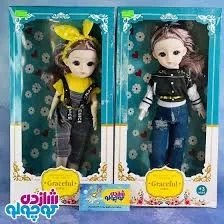 تصویر عروسک باربی چشم تیله ای 