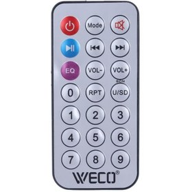 تصویر اسپیکر بلوتوثی قابل حمل ویکو 20 وات مدل Weco 100 