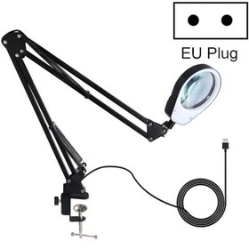 تصویر ذره بین گیره ای چراغ دار مدل PD43598 