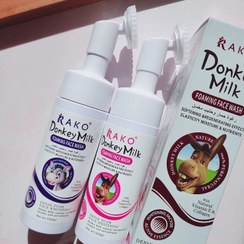 تصویر فوم شستشو صورت و بدن شیر الاغ ۱۶۰ میلی‌لیتر براش دار 