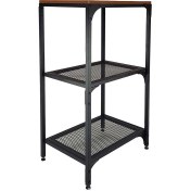 تصویر کتابخانه دو طبقه ژالکه – شلف طبقاتی – مدل Tirdad Jalkeh TIRDAD FJÄLLBO Shelf unit, Black