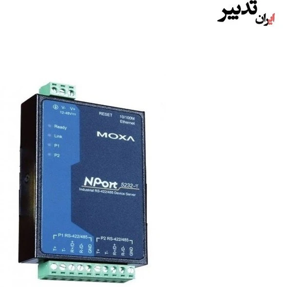 خرید و قیمت مبدل سریال به اترنت صنعتی موگزا MOXA NPort 5232-T | ترب