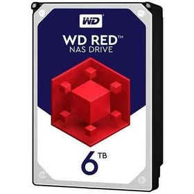 تصویر هارد دیسک اینترنال وسترن دیجیتال سری قرمز ظرفیت 6 ترابایت ا Western Digital Red Internal Hard Drive 6TB Western Digital Red Internal Hard Drive 6TB