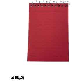 تصویر دفترچه یادداشت سیمی 50 برگ POYA 80*110mm 50 SHEETS NOTE BOOK Code 1422