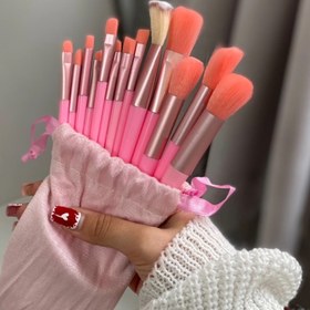 تصویر براش ۱۳تیکه کیف دار - زرد 