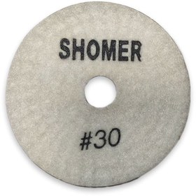 تصویر پد پولیش مخصوص سنگ سایز 100*5 میلیمتر P30 