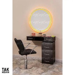 تصویر دکور مدرن سالن آرایشگاه 9054B 