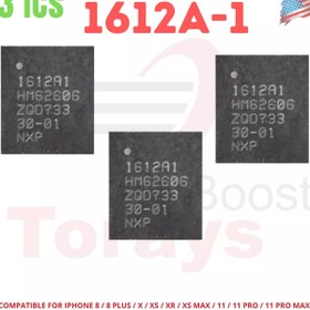 تصویر 1612a1 iPhone 8/8 Plus Plus Hydra IC 1612A1 Tristar IC U6300 charging 1612a1 iPhone 8/8 Plus Plus Hydra IC 1612A1 Tristar IC U6300 charging