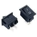 تصویر کلید راکر دوحالته کوچک KCD1-701 2PIN دو پین