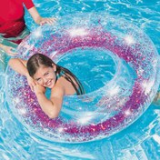 تصویر حلقه بادی شنا طرح اکلیلی سایز ۸۰ سانتی متر 