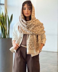 تصویر شال موهر پلنگی پاوان 