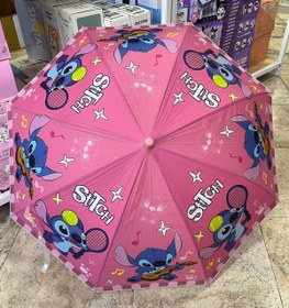تصویر چتر کودک طرح استیج سوت دار 