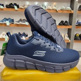 تصویر کفش مردانه اسکیچرز Skechers Bobs 118106-NVY 