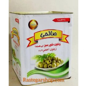 تصویر حلب زیتون بی هسته صالحی – رادن 