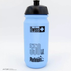 تصویر قمقمه دوچرخه سوئیس پلاس مدل پلاتینیوم ظرفیت ۵۵۰ میلی‌لیتر 