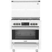 تصویر اجاق گاز مبله فردار آلتون مدل MX۵W سفید Alton MX5W Furnished gas stove Fardar white