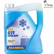 تصویر ضد یخ آبی مانول Mannol coolant blue 