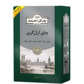 تصویر چای ارل گری 100 گرمی احمد 