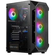 تصویر سیستم گیمینگ i3 12100F با ۱۶ گیگابایت رم و ۲۴۰ گیگابایت SSD و ۱ ترابایت HDD و کارت گرافیک ۸ گیگابایت RTX2060 Super 