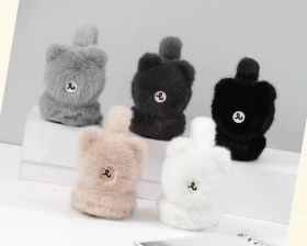 تصویر گوش بند پشمی فانتزی 