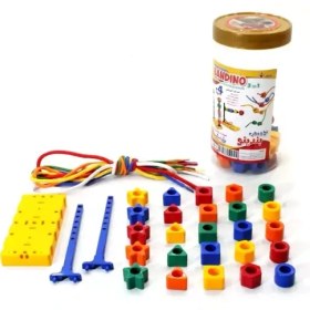 تصویر بازی آموزشی بندینو مدل نخ و مهره 