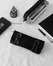 تصویر جای عینکی چرم Leather Glasses holder