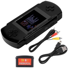 تصویر کنسول بازی دیجیتال دستی و قابل حمل مینی برای کودکان (مشکی) برند thoraya Mini Portable Handheld Digital Electronic Gaming Player Console for Children Kid(Black)