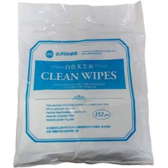 تصویر دستمال پلی استر پاک‌کننده گوشی Sunshine Cleanroom بسته 152عددی 