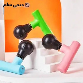 تصویر ماساژور تفنگی مینی مخصوص صورت و گردن MINI FASCIAL GUN Gun Massager Model MINI FASCIAL