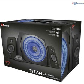 تصویر اسپیکر گیمینگ تراست GXT 628 Tytan 2.1 Trust GXT 628 Tytan 2.1 Gaming Speaker