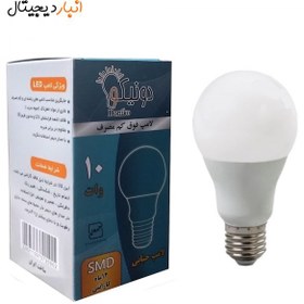 تصویر لامپ LED حبابی 10 وات پایه E27 مهتابی دونیکو DONIKO 