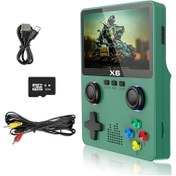 تصویر کنسول دستی X6 Handheld Game Console با صفحه نمایش 3.5اینچی 