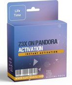 تصویر اکتیویشن z3x سامسونگ روی باکس پاندورا (pandora) 