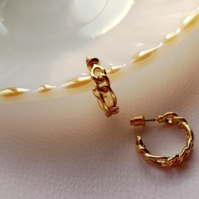 تصویر گوشواره زنجیری 