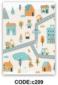 تصویر فرشینه آموزش کودک CODE:c209 