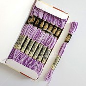 تصویر نخ گلدوزی مولتی کالر چینی پنگوئن- کد 52 