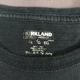 تصویر SIZE L-XL تیشرت اورجینال برند KIRKLAND امریکا مدل BASIC 