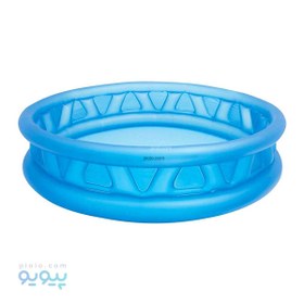 تصویر استخر بادی کودک ساده سه لایه آبی آیتم 328B 