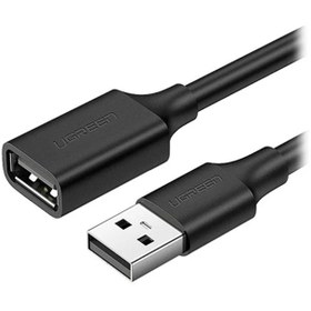 تصویر کابل افزایش طول 1 متری USB 2.0 یوگرین مدل US103 Ugreen US103 USB 2.0 Male to USB 2.0 Female 1M Charger Cable