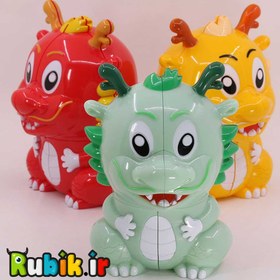 تصویر روبیک اژدها کارتونی 2×2 یوکسین 
