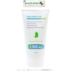 تصویر ژل پاک‌کننده‌ آرایش‌صورت الی‌ژن انواع پوست 150میل Oli Gen Face Wash Gel For All Skin Type 150 ml